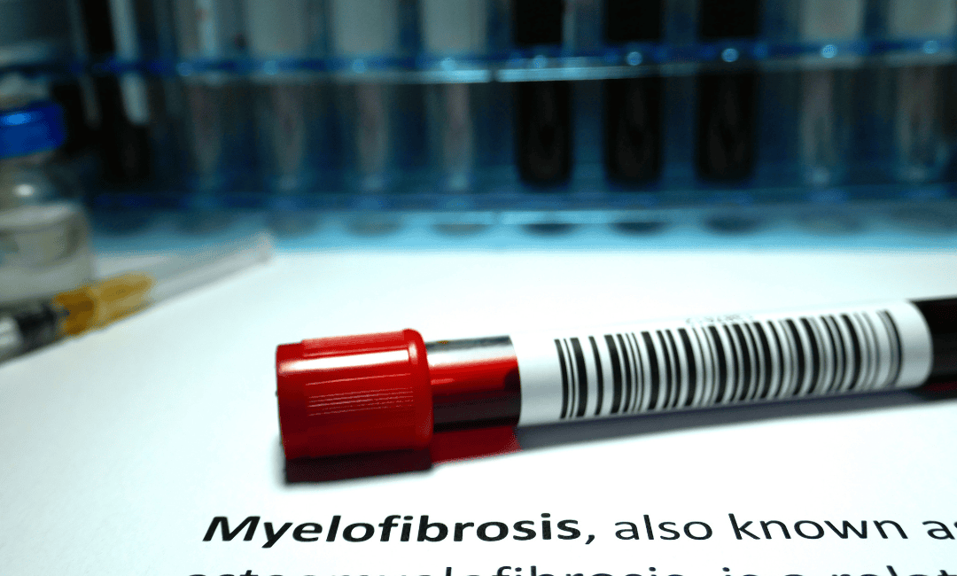 acute myelofibrosis is a rare and rapidly progressing